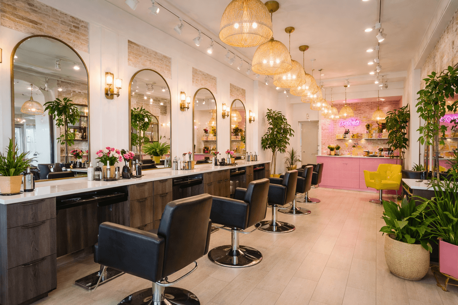 Innenraum des Salons